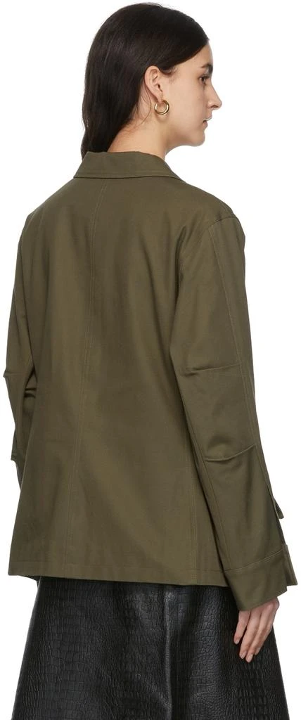 商品Totême|Khaki Army Jacket,价格¥2935,第3张图片详细描述