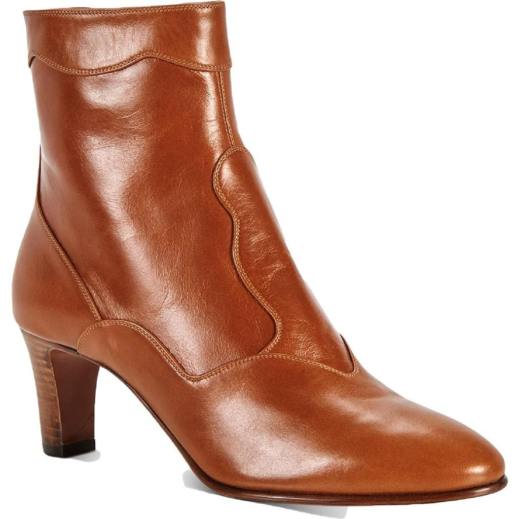 商品Chloé|Chloe Womens Kolyn Cive Leather Western Ankle Boots,价格¥1074,第2张图片详细描述