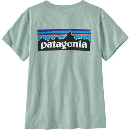 商品Patagonia|P-6 Logo Crew T-Shirt - Women's,价格¥258,第3张图片详细描述