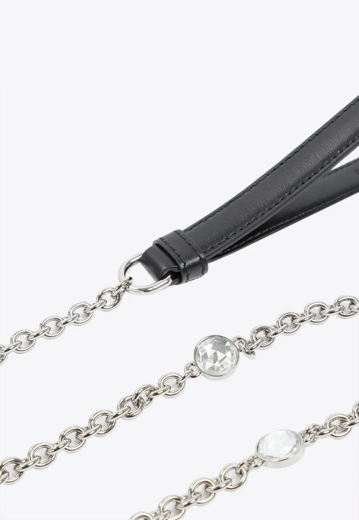 商品Miu Miu|Dog Leash with Crystal,价格¥2549,第2张图片详细描述
