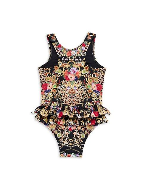 商品Camilla|Baby Girl's Party Like Ruffle One-Piece Swimsuit,价格¥372,第2张图片详细描述