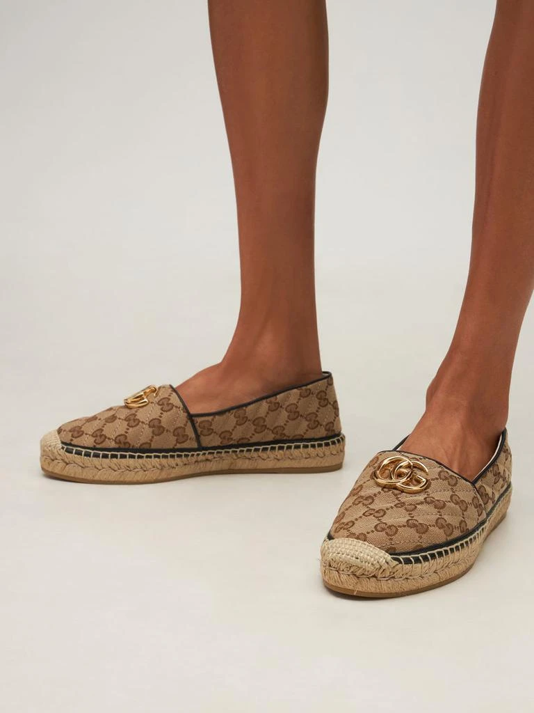 商品Gucci|20mm Pilar Quilted Canvas Espadrilles,价格¥5135,第1张图片详细描述