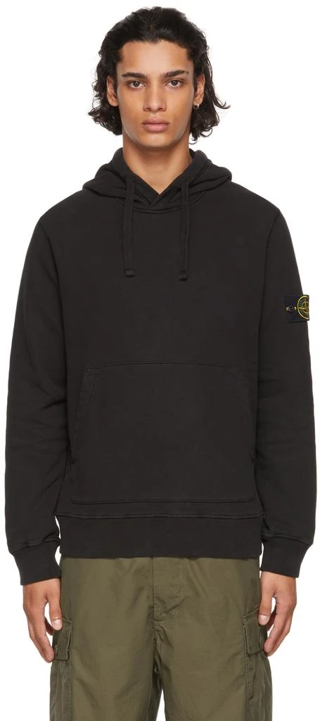 商品Stone Island|Black Classic Hoodie,价格¥1560,第1张图片