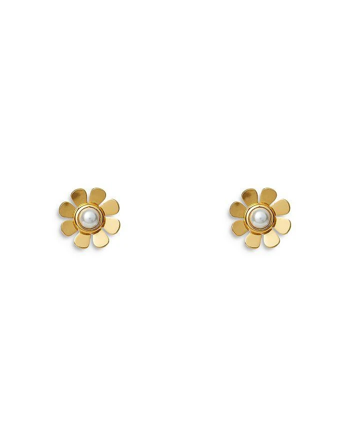 商品Lele Sadoughi|Imitation Pearl Daisy Stud Earrings,价格¥443,第1张图片详细描述