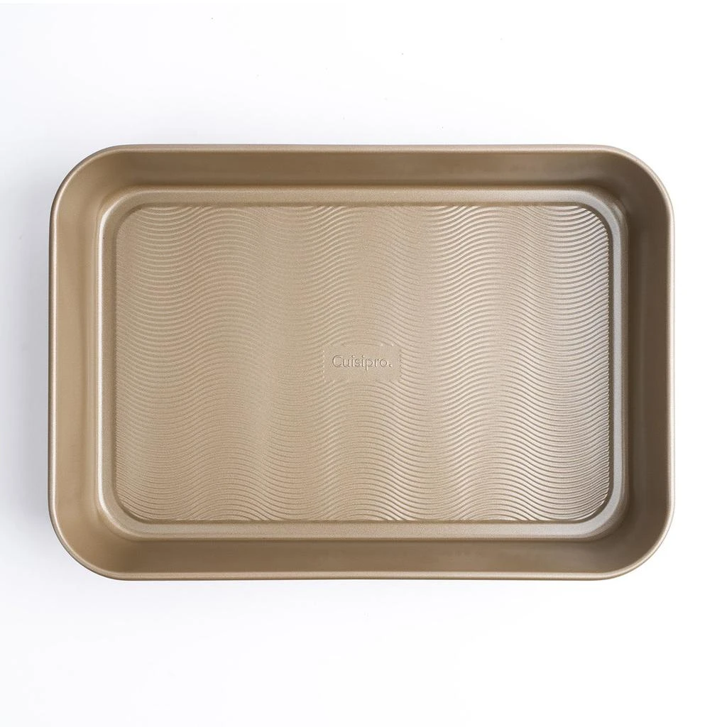 商品Cuisipro|15.5 x 11-Inch Rectangular Steel Nonstick Roasting Pan,价格¥185,第1张图片