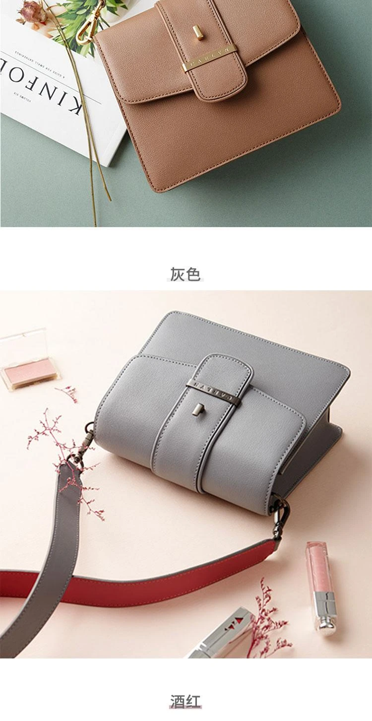 商品carlyn|韩国直邮CARLYNNEWHESTER轻奢夫妻的世界韩素希金所泫同款通勤包GRAY,价格¥1772,第5张图片详细描述