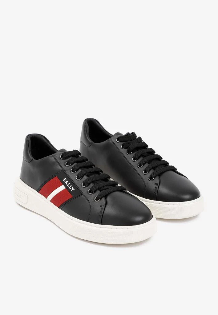 商品Bally|Mylton Low-Top Leather Sneakers,价格¥2594,第3张图片详细描述