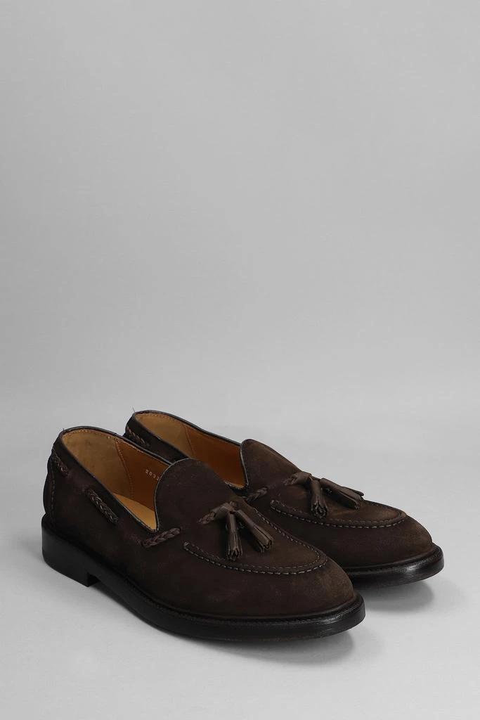 商品Green George|Green George Loafers In Brown Suede,价格¥2867,第2张图片详细描述