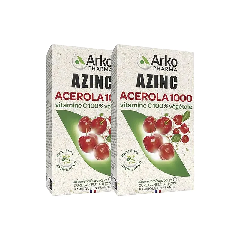 纯植物针叶樱桃提炼维生素C咀嚼片30粒 抗疲劳  1-2-3盒 商品
