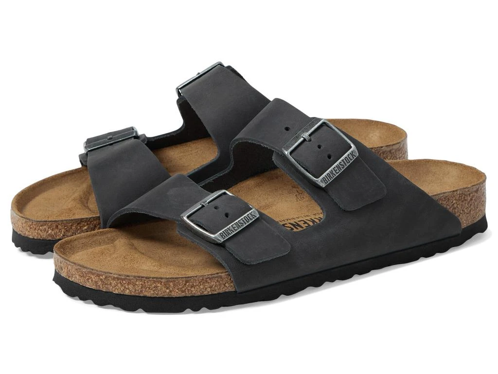 商品Birkenstock|Arizona - Oiled Leather (Unisex),价格¥725,第1张图片