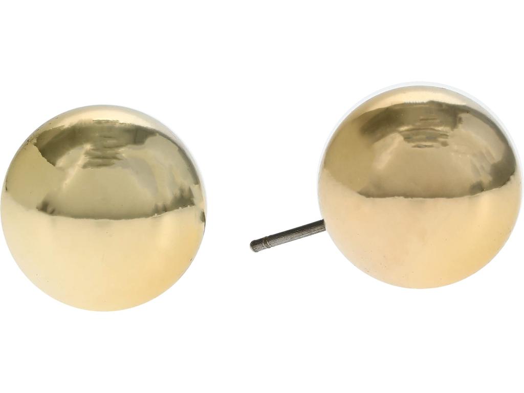 12 mm Metal Ball Stud Earrings商品第1张图片规格展示