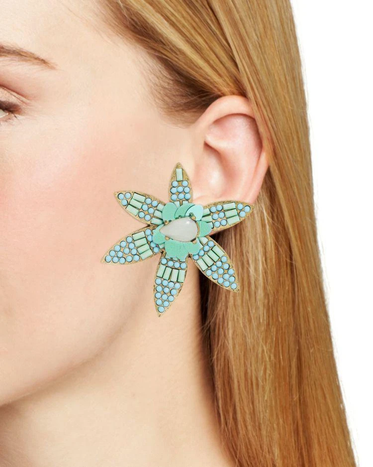 商品BAUBLEBAR|Starflower Drop Earrings,价格¥177,第2张图片详细描述
