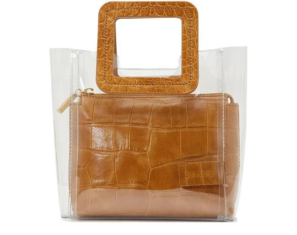 商品Staud|Mini Shirley handbag clear,价格¥1663,第1张图片