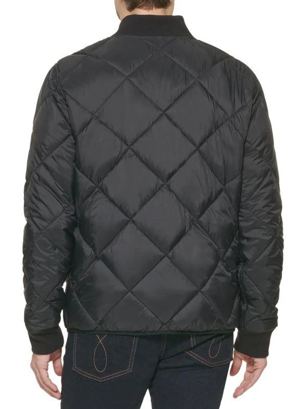 商品Calvin Klein|Reversible Quilted Snap Front Bomber,价格¥1051,第2张图片详细描述