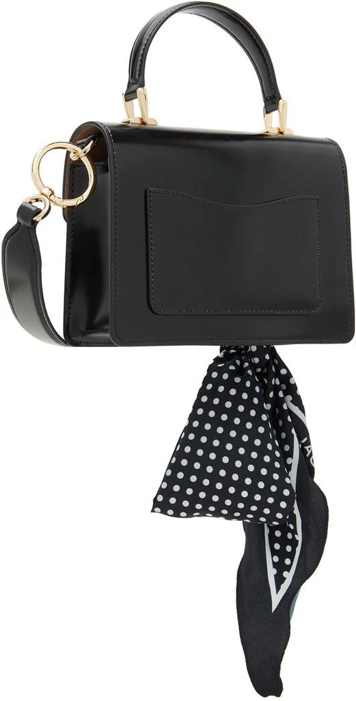 商品Marc Jacobs|黑色抛光小牛皮手提包,价格¥3153,第3张图片详细描述