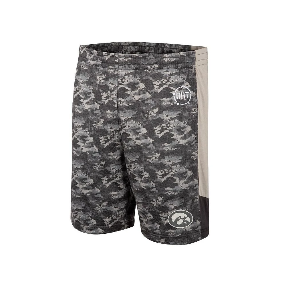 商品Colosseum|Men's Camo Iowa Hawkeyes OHT Military-Inspired Appreciation Terminal Shorts,价格¥271,第2张图片详细描述