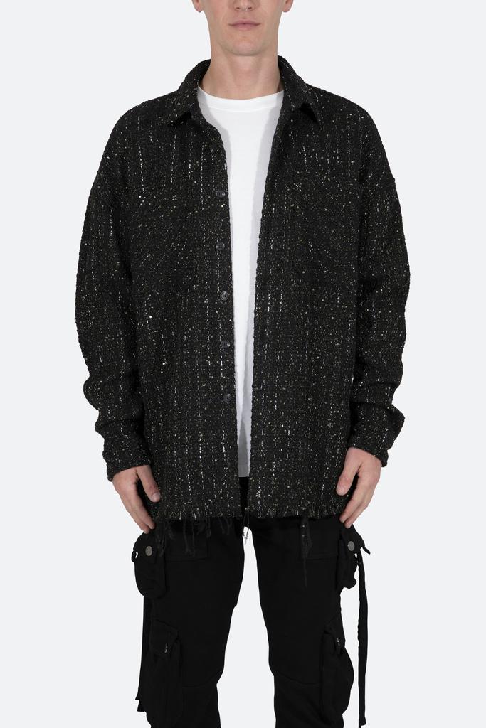 商品MNML|Heavyweight Woven Flannel - Black,价格¥479,第1张图片