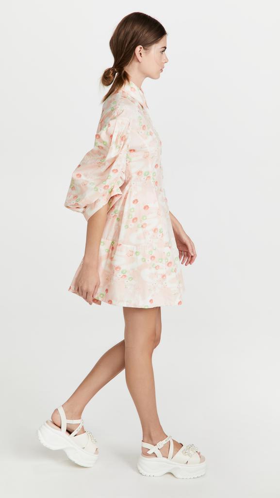 商品Simone Rocha|Simone Rocha 经典衣袖立体衬衣连衣裙,价格¥3535,第6张图片详细描述