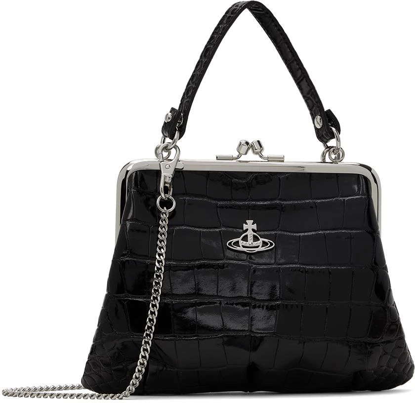商品Vivienne Westwood|Black Granny Frame Bag,价格¥2460,第1张图片