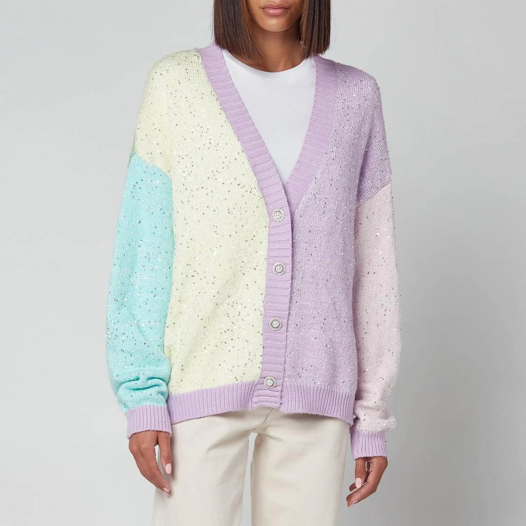 商品Olivia Rubin|Olivia Rubin Women's Cecily Colourblock Cardigan - Sequin Knit,价格¥495,第1张图片
