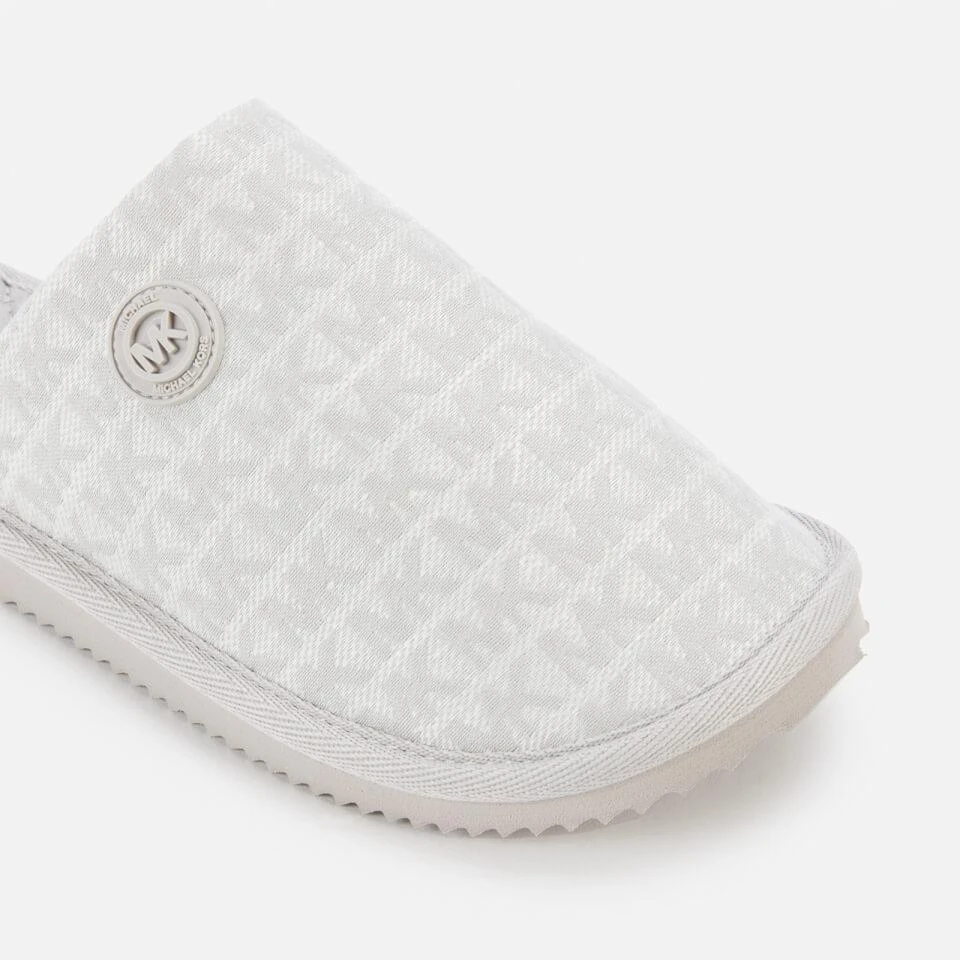 商品Michael Kors|MICHAEL MICHAEL KORS WOMEN'S JANIS SLIPPERS - OPTIC WHITE,价格¥336,第4张图片详细描述