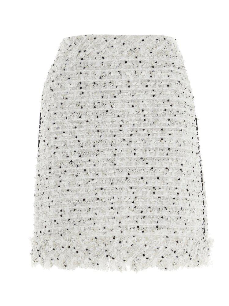 Karl Lagerfeld Bouclé Mini Skirt商品第1张图片规格展示