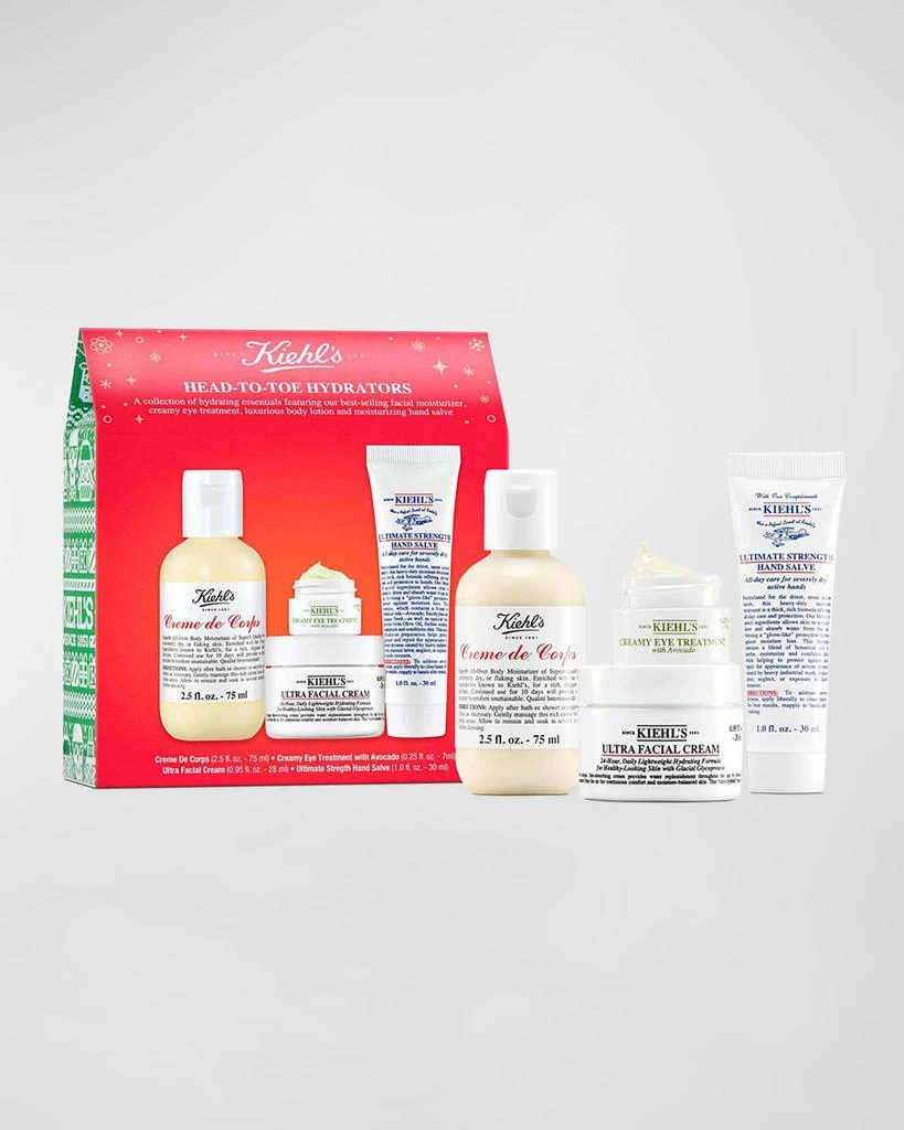 商品Kiehl's|Head-to-Toe Hydrators Set ($59 Value),价格¥116,第2张图片详细描述