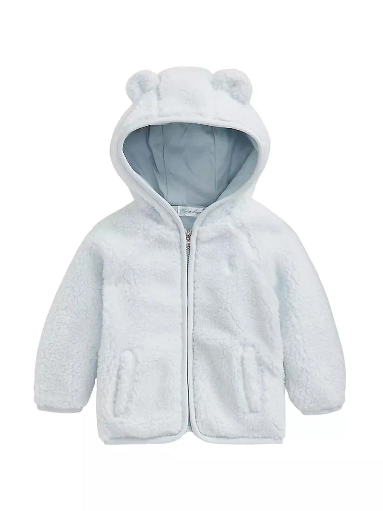 商品Ralph Lauren|Baby Girl's Plush Teddy Bear Jacket,价格¥324,第1张图片