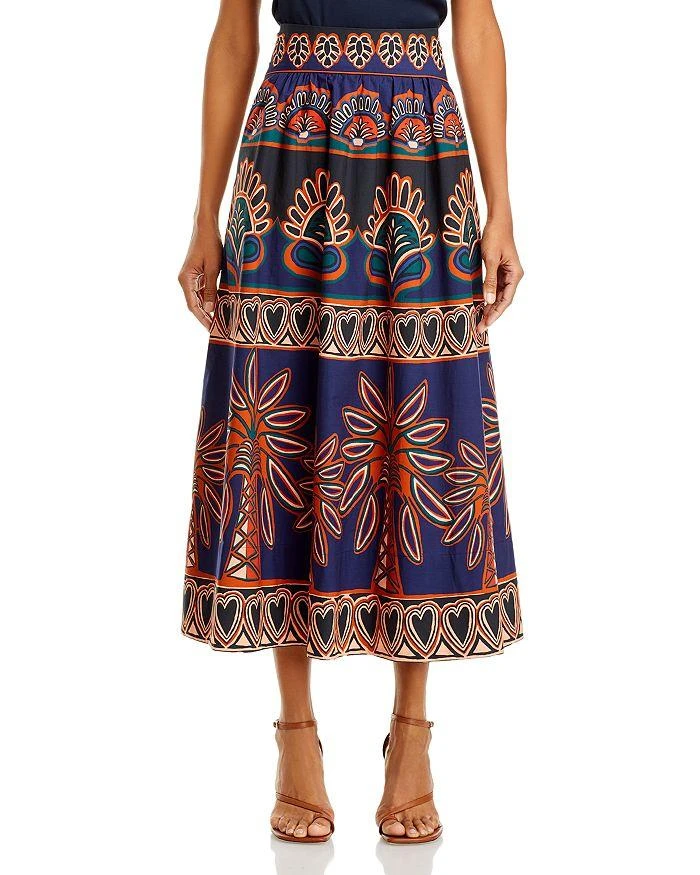 Anika Tapestry Midi Skirt 商品