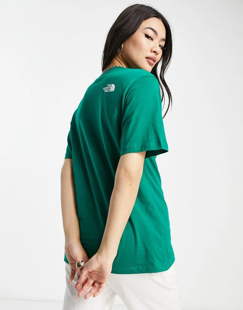 商品The North Face|The North Face 1996 smile face relaxed fit t-shirt in green Exclusive at ASOS,价格¥179,第2张图片详细描述
