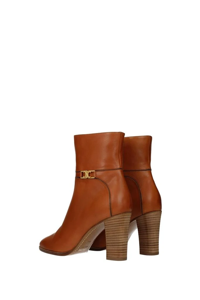 商品Celine|Ankle boots Leather Brown Leather,价格¥5682,第4张图片详细描述