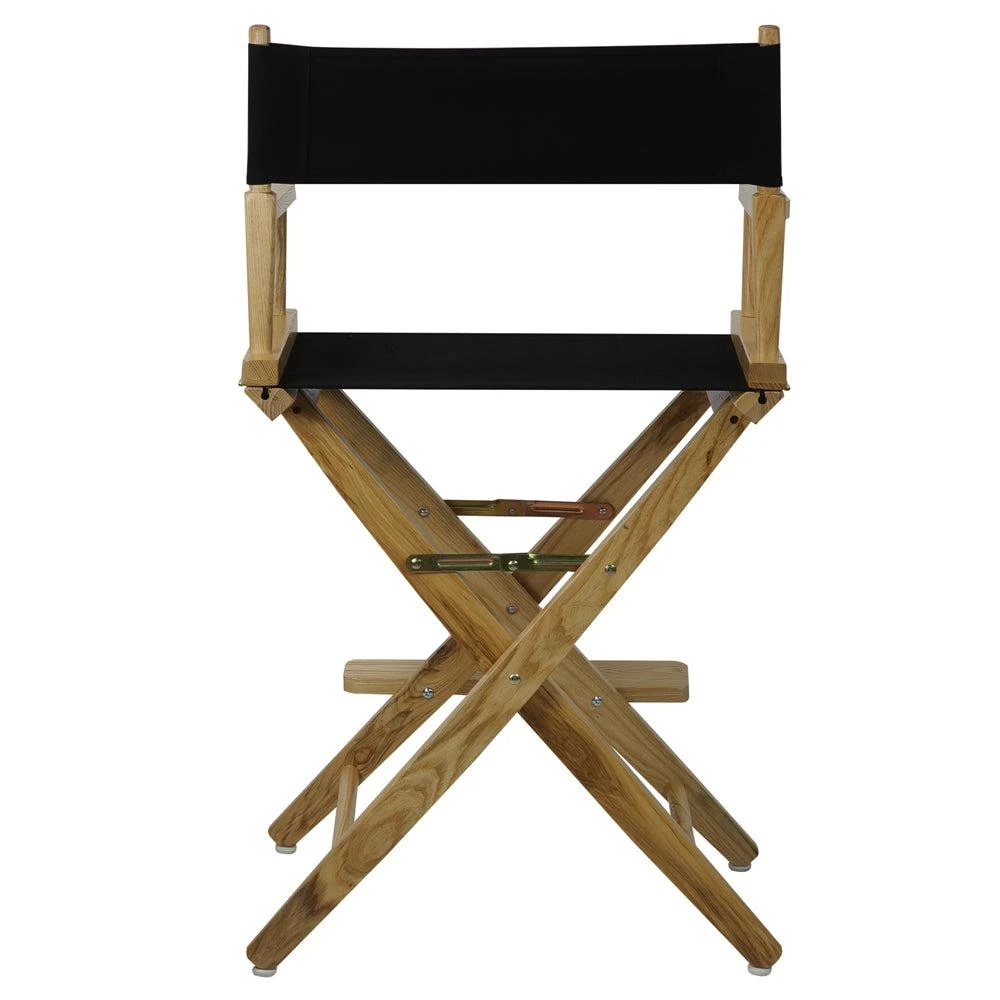 商品American Trails|Extra-Wide Premium 24"  Directors Chair Natural Frame W/Black Color Cover,价格¥1032,第3张图片详细描述