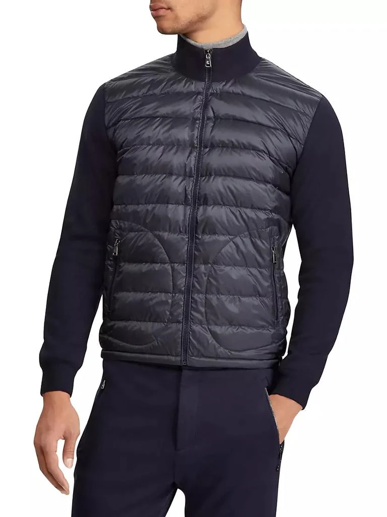 商品Ralph Lauren|Hybrid Full-Zip Sweater-Jacket,价格¥6718,第3张图片详细描述