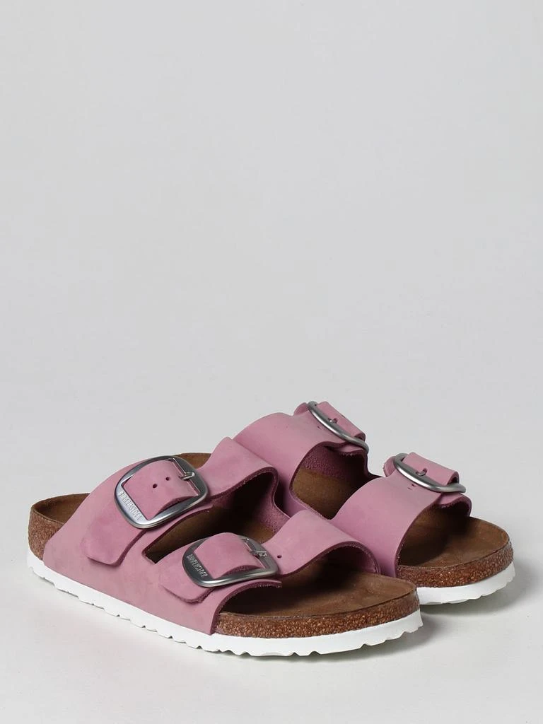 商品Birkenstock|Birkenstock Arizona Big Buckle nubuck sandals,价格¥1057,第2张图片详细描述