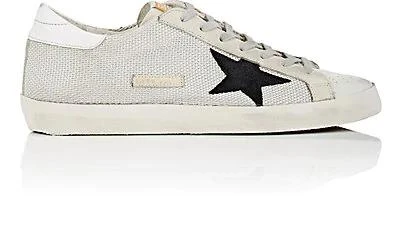 商品Golden Goose|Men's Superstar Leather & Mesh Sneakers,价格¥1854,第1张图片