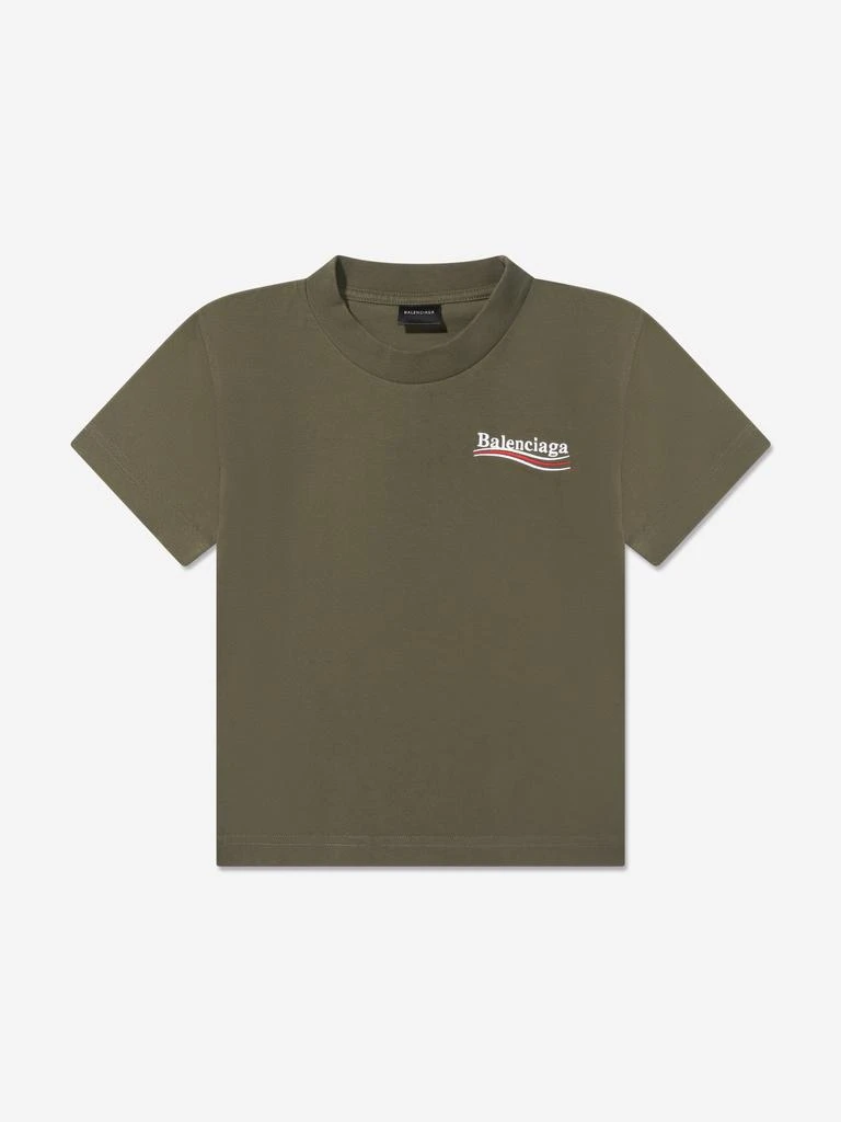 商品Balenciaga|Kids Logo T-Shirt,价格¥1166,第1张图片