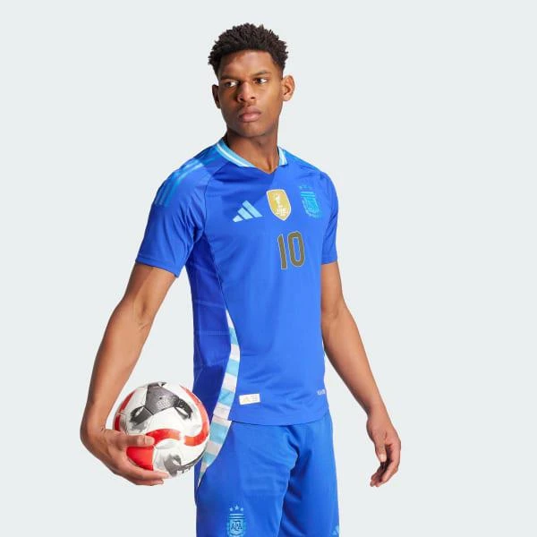 商品Adidas|Argentina 2024 Messi Away Authentic Jersey,价格¥1428,第3张图片详细描述