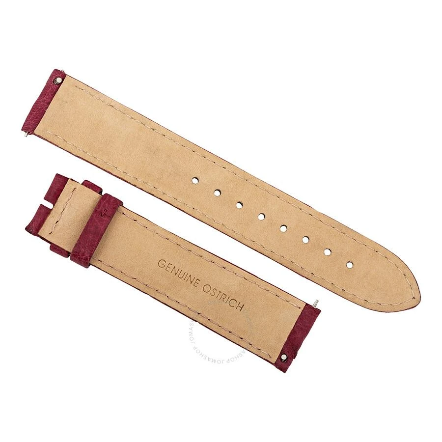 商品Hadley Roma|Matte Bougainvillea Ostrich Leather Strap,价格¥224,第2张图片详细描述