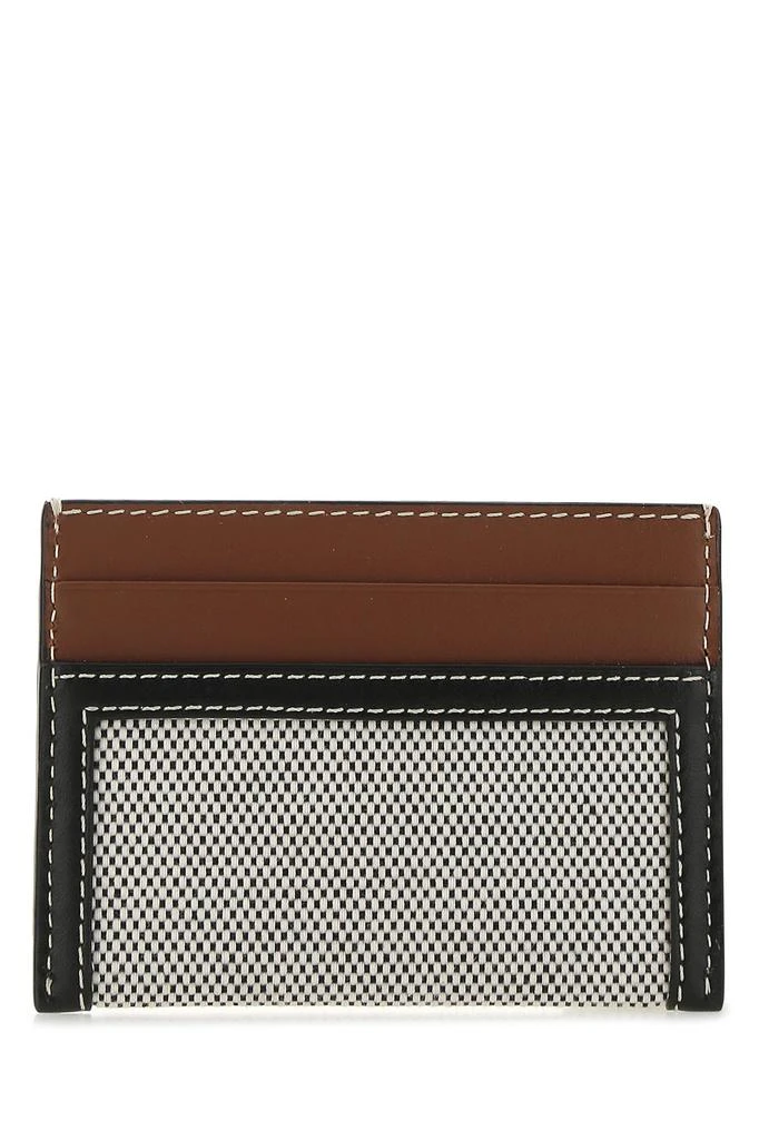 商品Burberry|Multicolor cotton and leather card holder  Nd Burberry Donna,价格¥1451,第3张图片详细描述