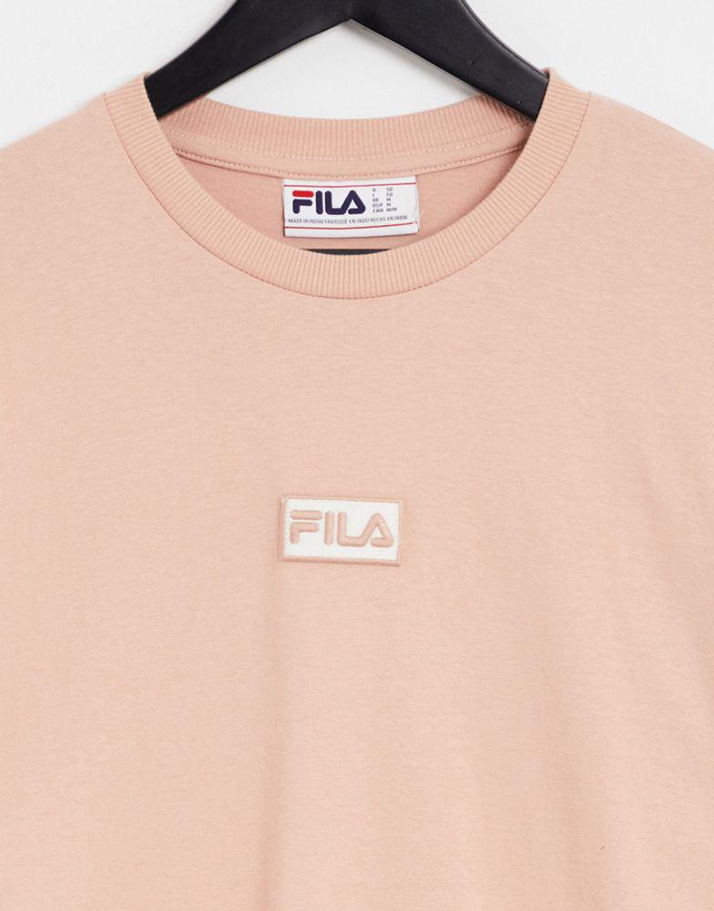 Fila sweatshirt with logo in pink商品第4张图片规格展示