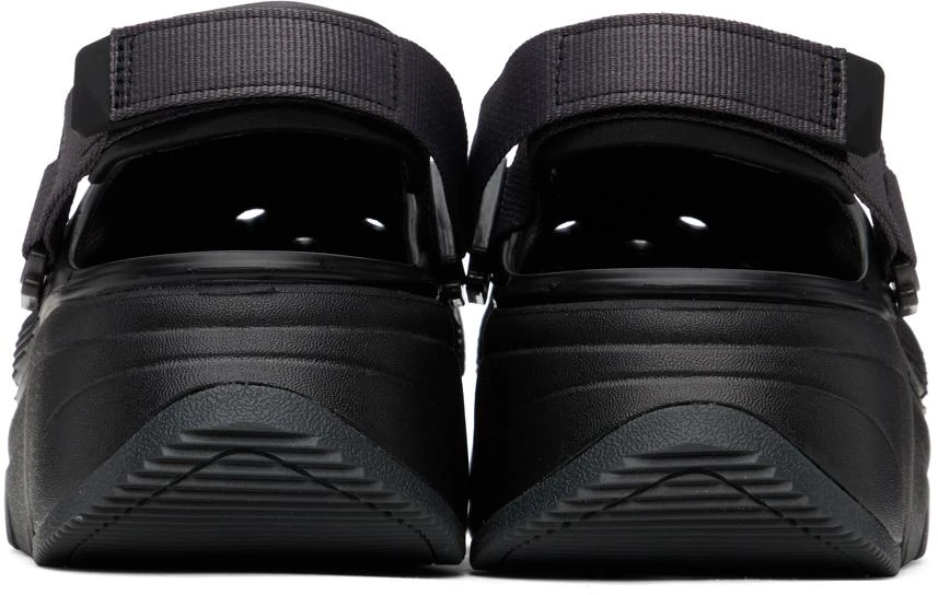 商品Crocs|Black Hiker Xscape Clogs,价格¥338,第2张图片详细描述