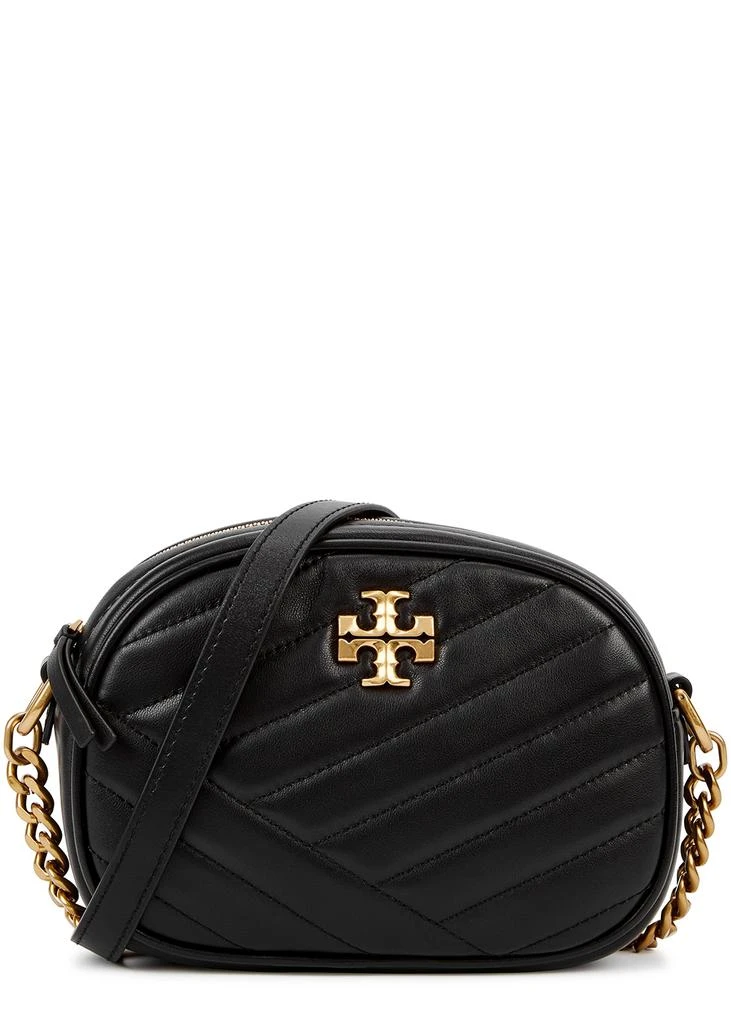 商品Tory Burch|Kira small black quilted leather camera bag,价格¥4074,第1张图片