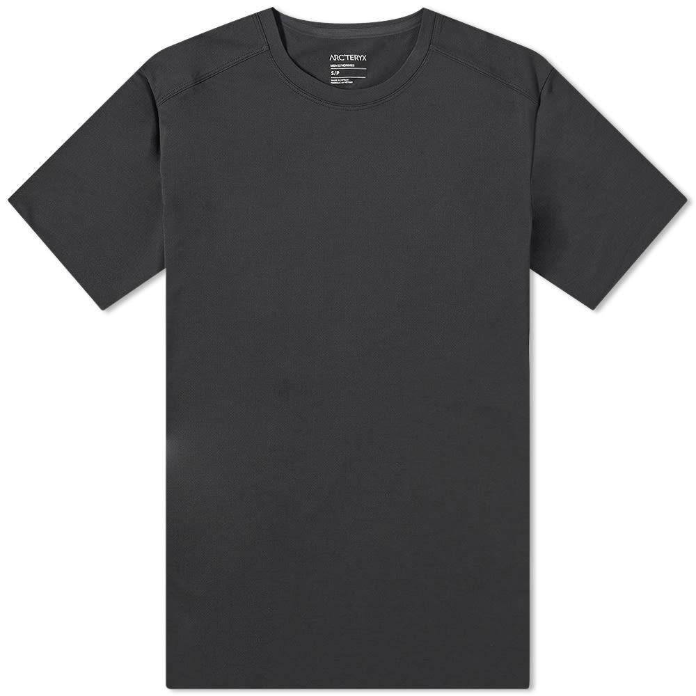 男款 始祖鸟 Cormac Arc'Word T恤 黑色商品第1张图片规格展示