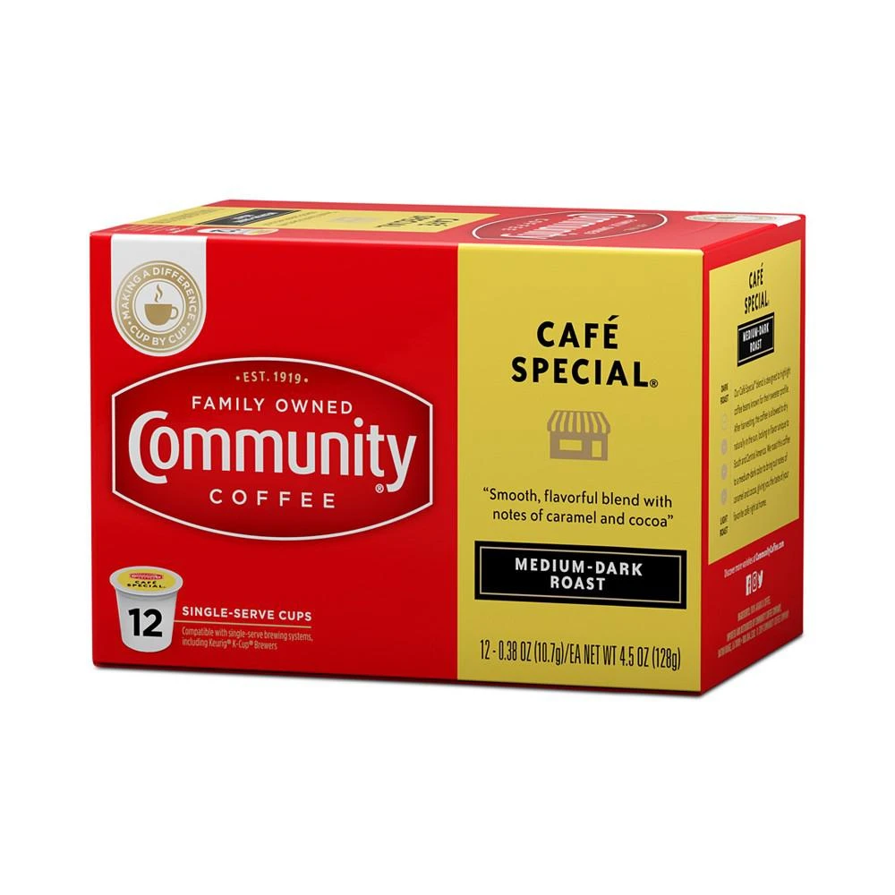 Café Special Medium-Dark Roast Single Serve Pods, Keurig K-Cup Brewer Compatible, 72 Ct 商品