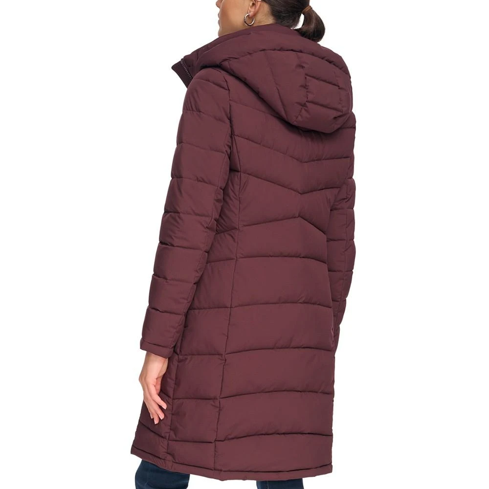 商品Calvin Klein|Women's Hooded Stretch Puffer Coat, Created for Macy's,价格¥1098,第2张图片详细描述