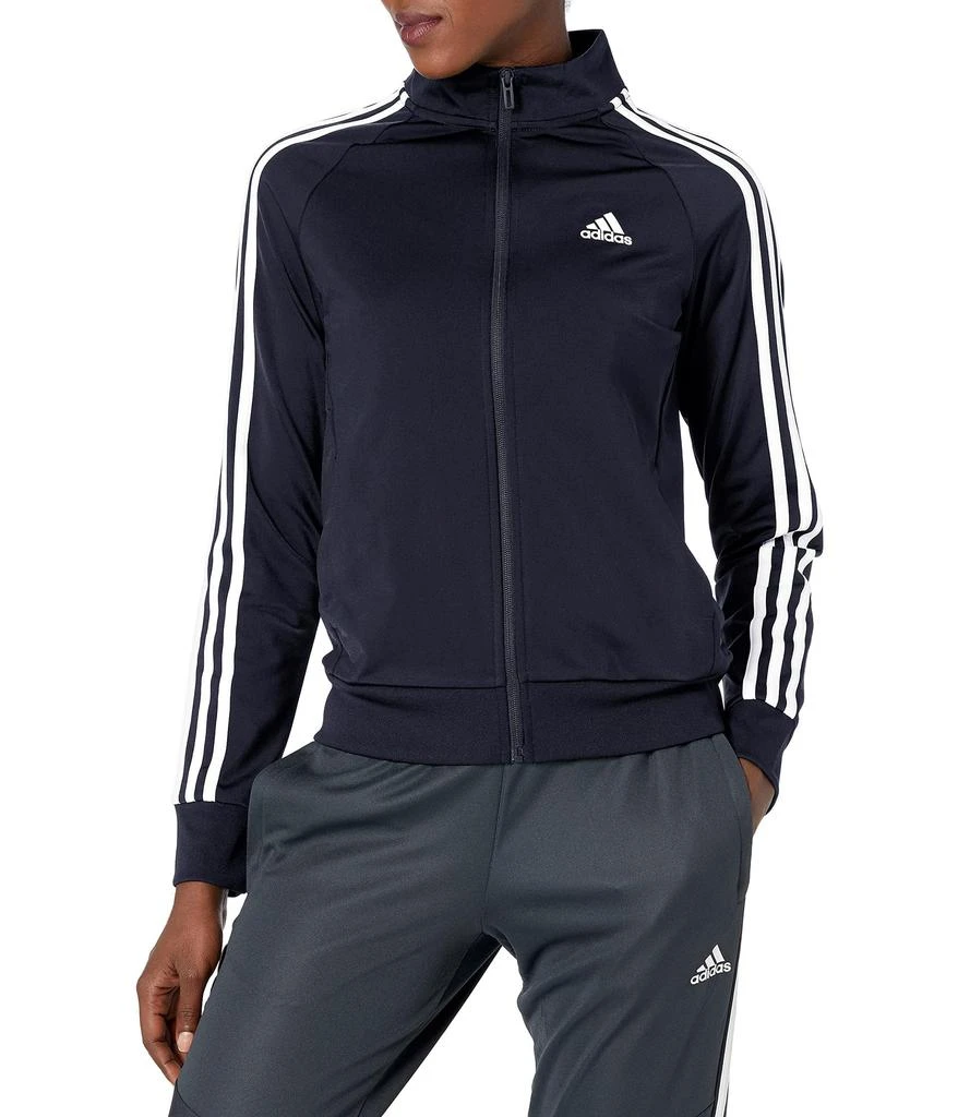 商品Adidas|Plus Size Essentials Warm-Up 3-Stripes Track Jacket,价格¥283,第1张图片