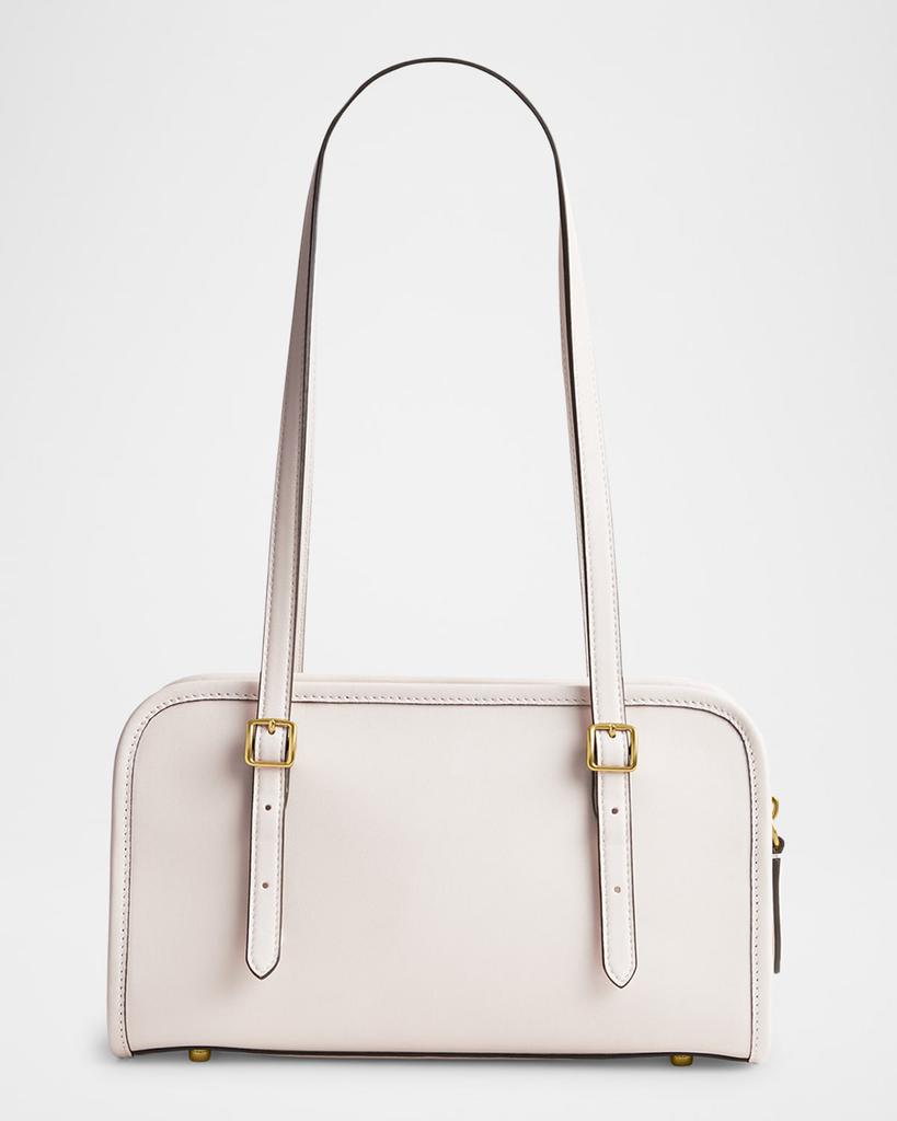 COACH コーチ LEATHER SHOULDER BAG COACH® Outlet | Eliza Shoulder Bag With Zipper Closure