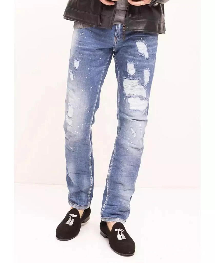 商品RON TOMSON|Men's Modern Sanded Denim Jeans,价格¥1187,第1张图片