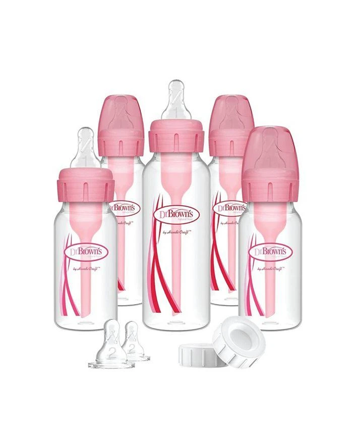 商品Dr. Brown's|Anti-Colic Options+ Baby Bottle Newborn Feeding Set, 17 Pieces,价格¥253,第1张图片详细描述