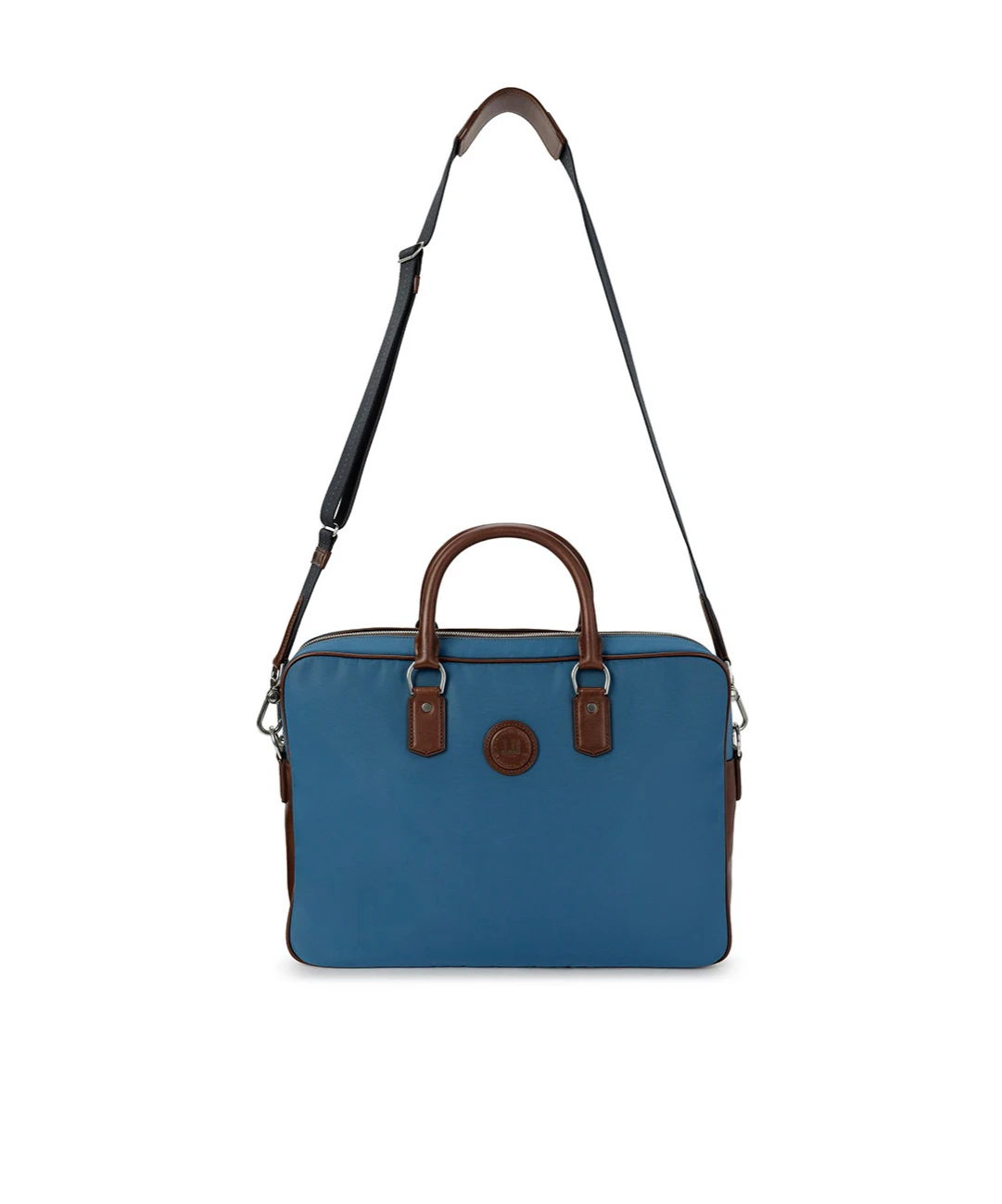 商品【商品预售7天】 Dunhill|Dunhill 男士斜挎包 L3WG81L 蓝色,价格¥3032,第3张图片详细描述